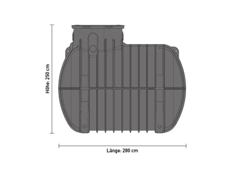 Speidel Zisterne Komplett-Set Garten Eco 7500 Liter - Image 3