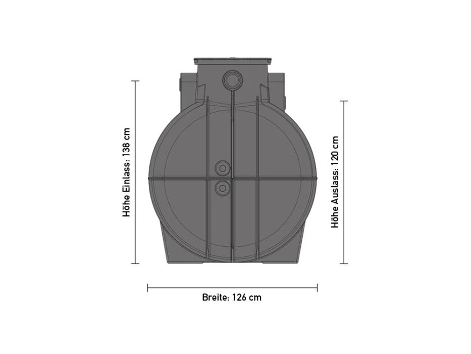 Speidel Zisternen-Komplett-Set Garten Standard 2000 Liter - Image 11