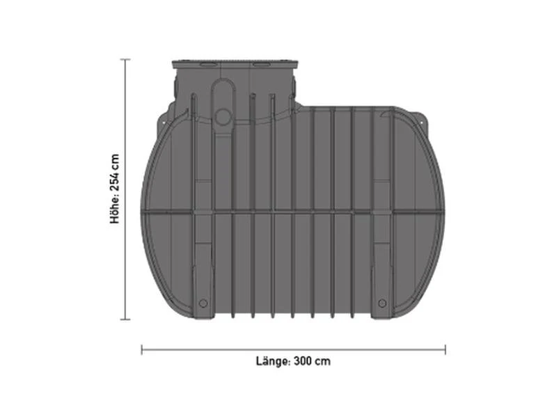 Speidel Zisternen-Set Garten Eco 10000 Liter mit Tankabdeckung und Korbfilter - Image 4