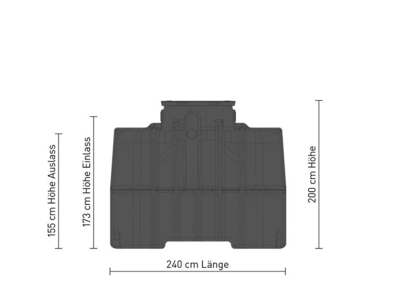 Speidel Zisternen-Set Schmaltank 3000 Liter - Image 3