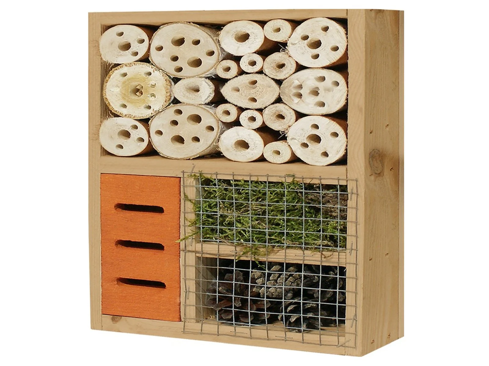T&J Insektenhaus 1 für Weidengeflechtzaun LABO-3D