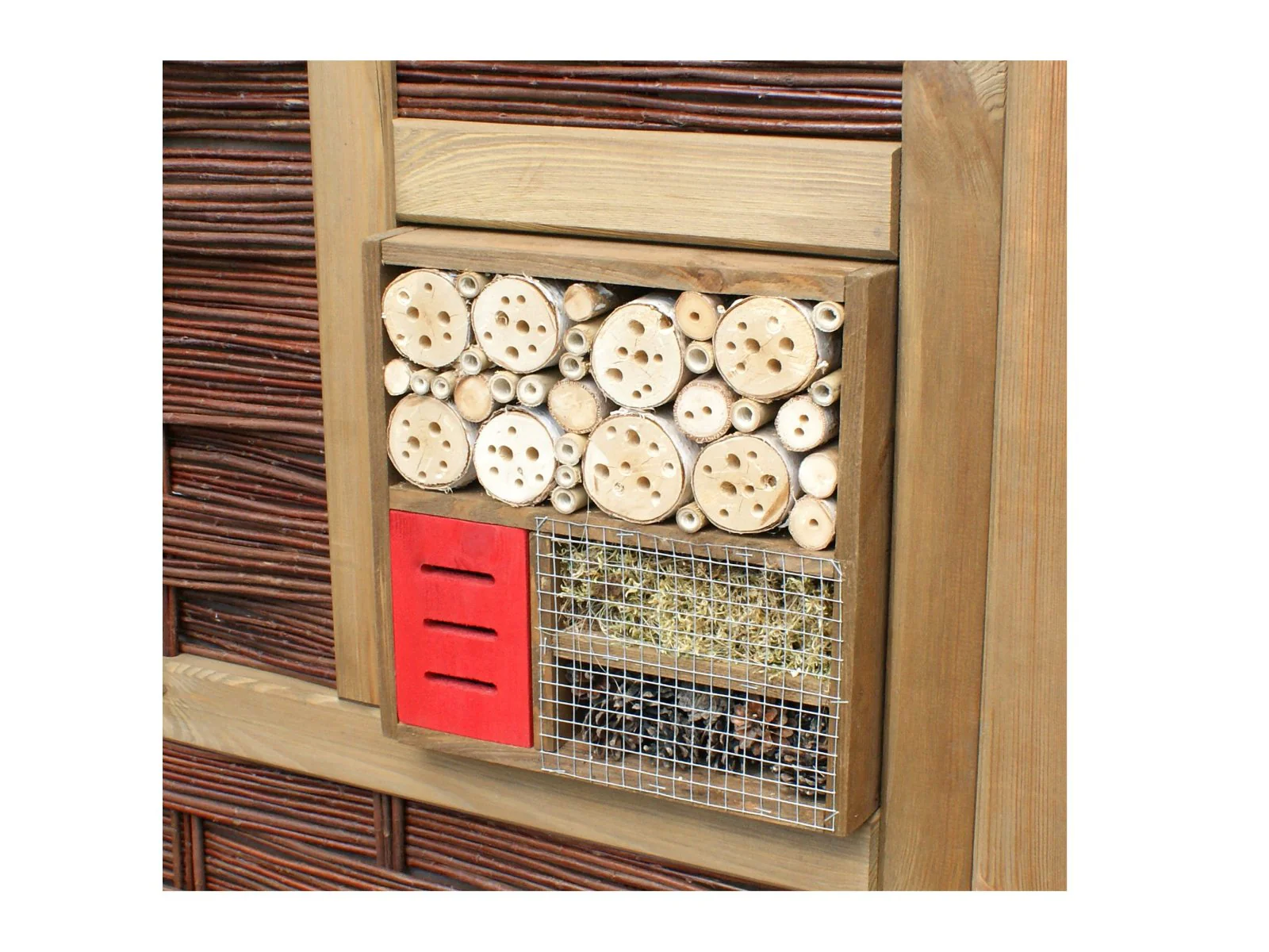 T&J Insektenhaus 1 für Weidengeflechtzaun LABO-3D - Image 5