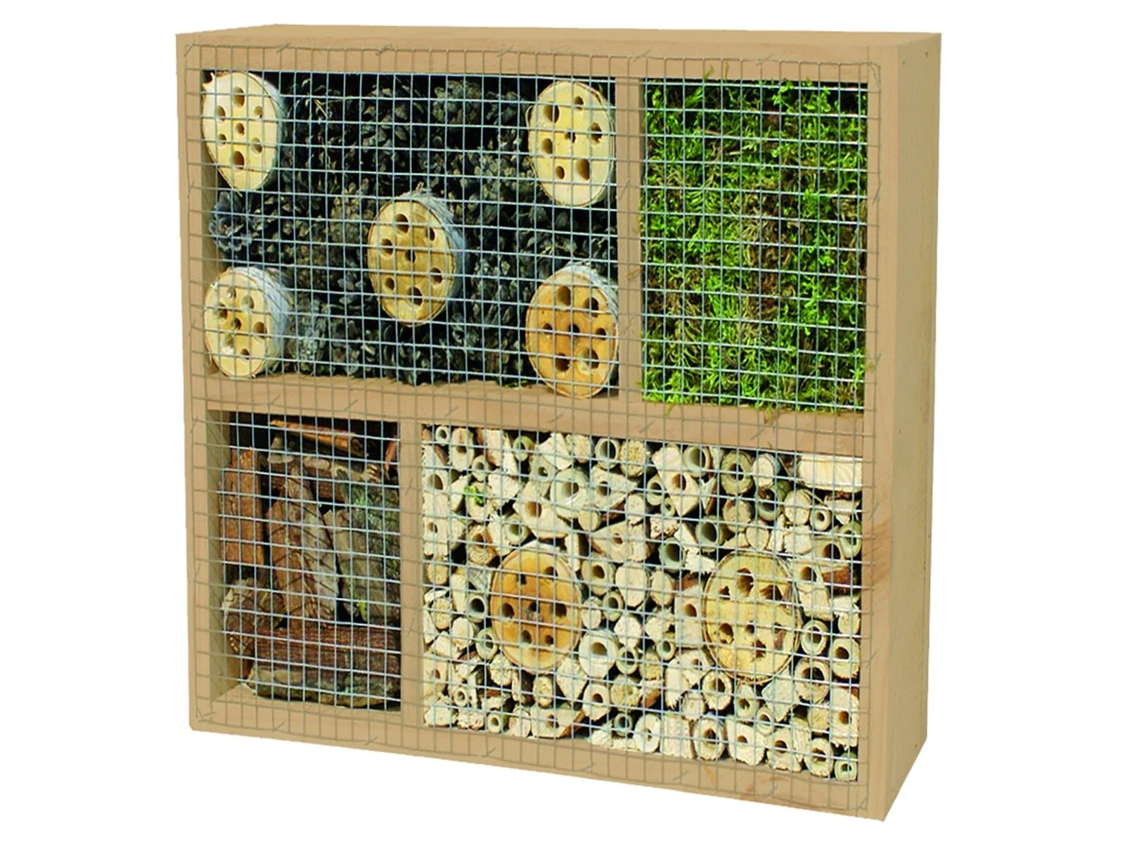 T&J Insektenhaus 2 für Weidengeflechtzaun LABO-3D