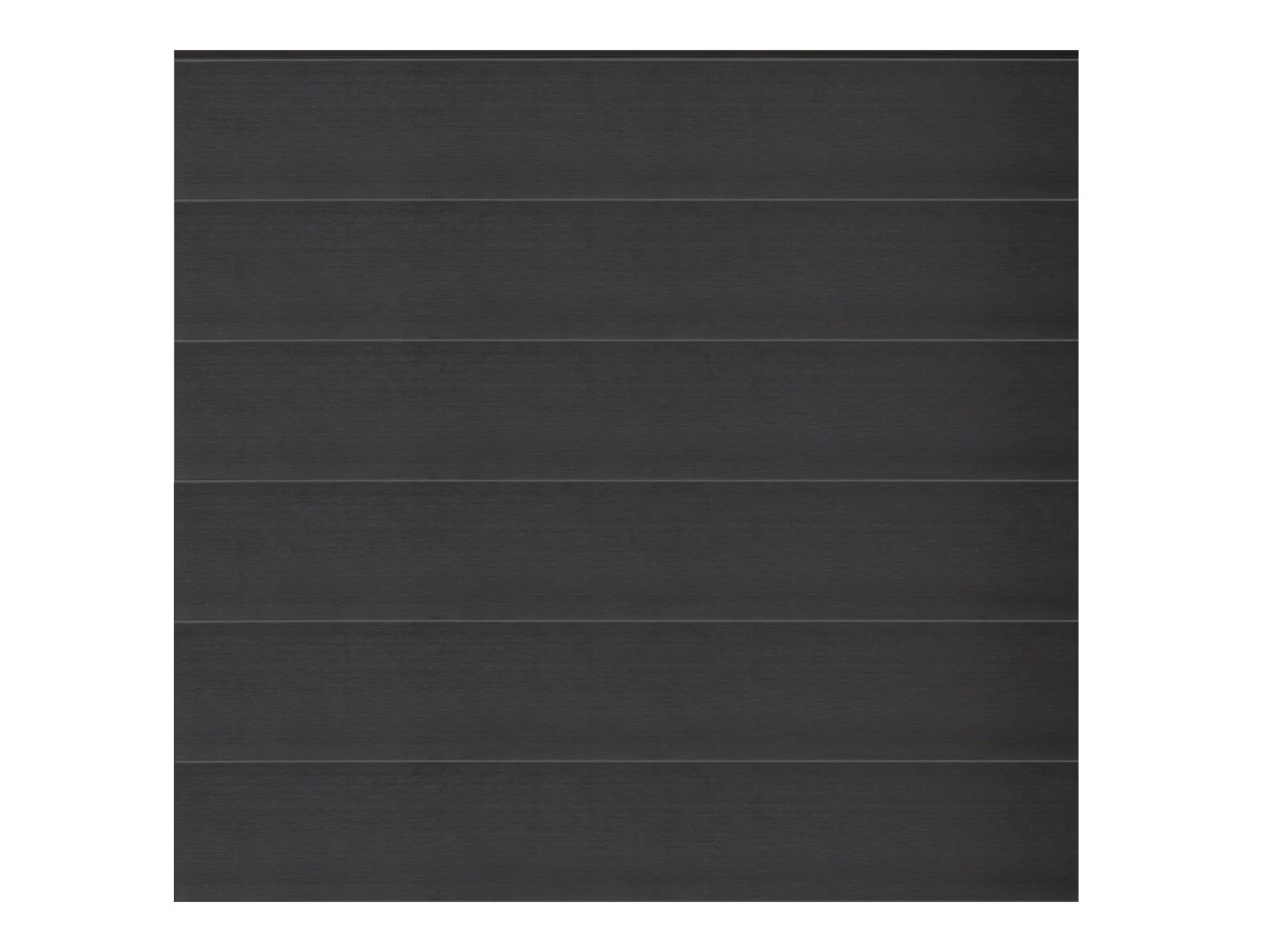 T&J WPC Zaun Elze Grundfeld (Komplettset) – Anthrazit, Pfosten 240 cm