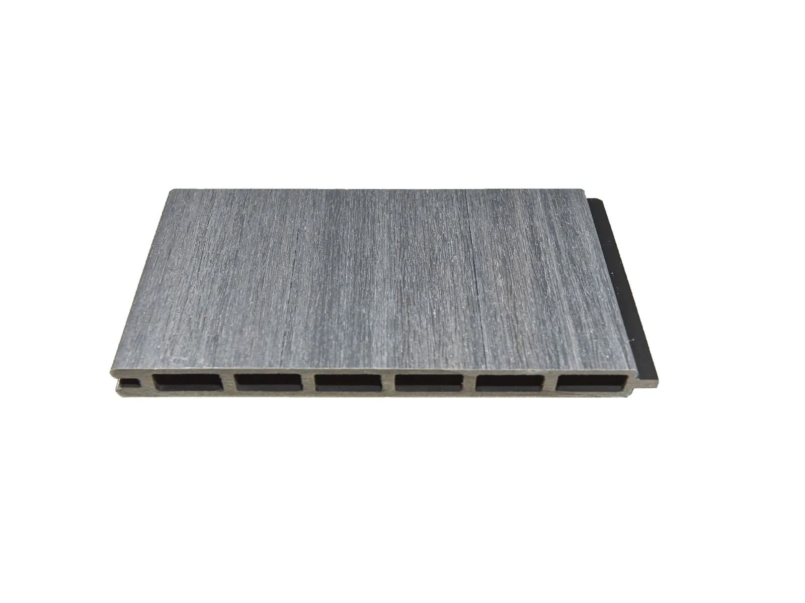 T&J WPC Zaun Elze Grundfeld (Komplettset) – Grau, Pfosten 270 cm - Image 2