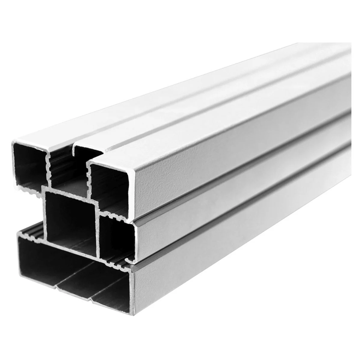 T&J WPC Zaun Wollbach Grundfeld (Komplettset) – Grau, Pfosten 180 cm - Image 4