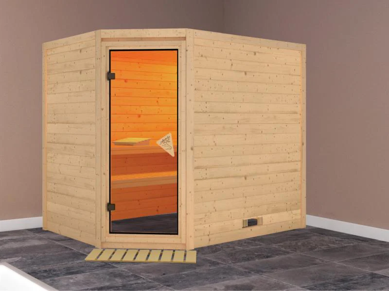 Tanami - Karibu Sauna ohne Ofen - ohne Dachkranz - - Image 2