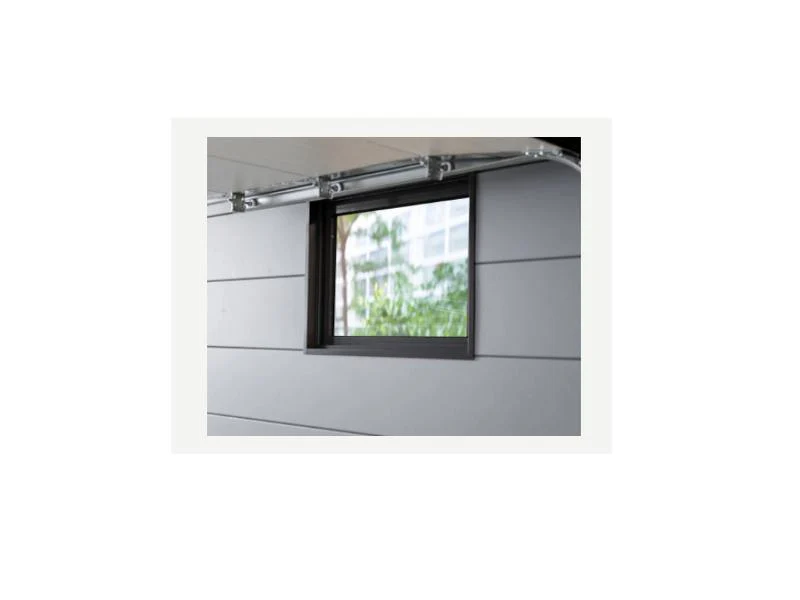 Telluria Metall-Garage Classico 3654, Komplett Weiß, inkl. Garagentor und Fenster - Image 6