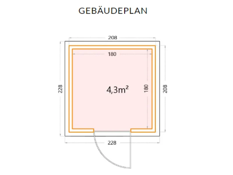 Telluria Metall-Gerätehaus Classico 2121 Lichtgrau - Image 2