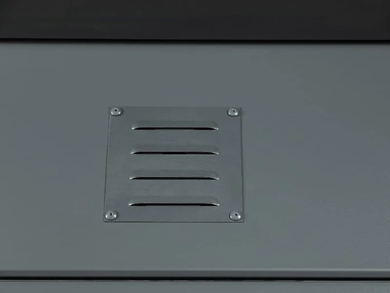 Telluria Metall-Gerätehaus Classico 2424 Komplett Weiß - Image 6