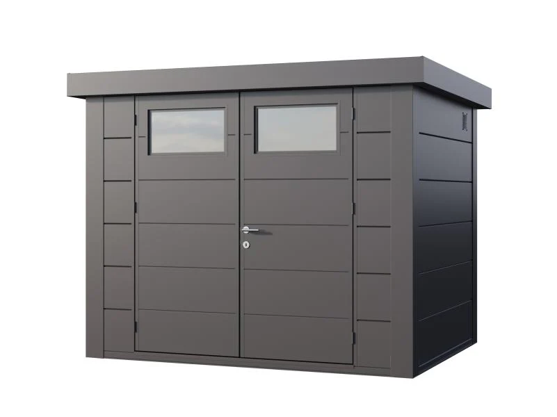 Telluria Metall-Gerätehaus Classico 2721 Granitgrau