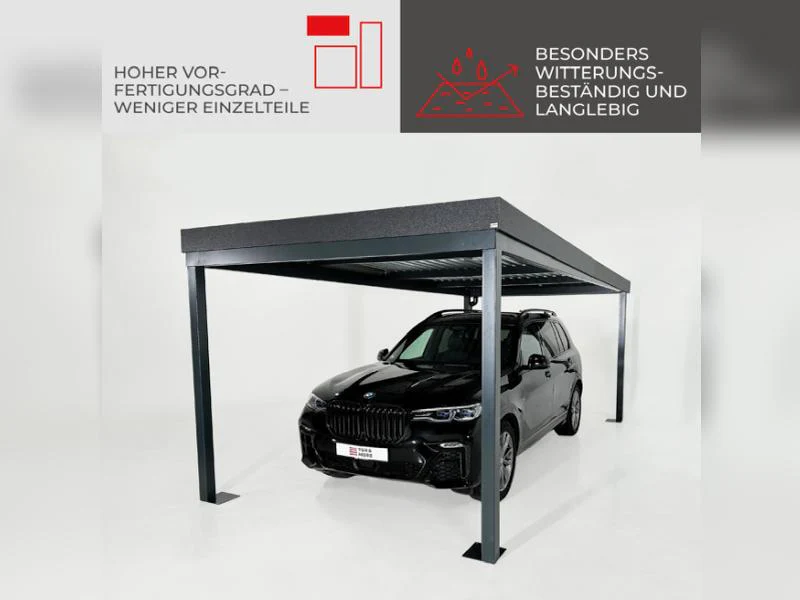 Urban Air Carport, 2,9 x 6,9 m Typ 8