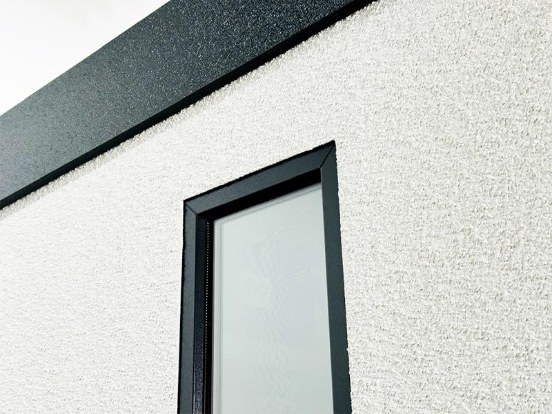 Urban One Gerätehaus Basic Typ 1, verputzt 250x256 cm - Image 10
