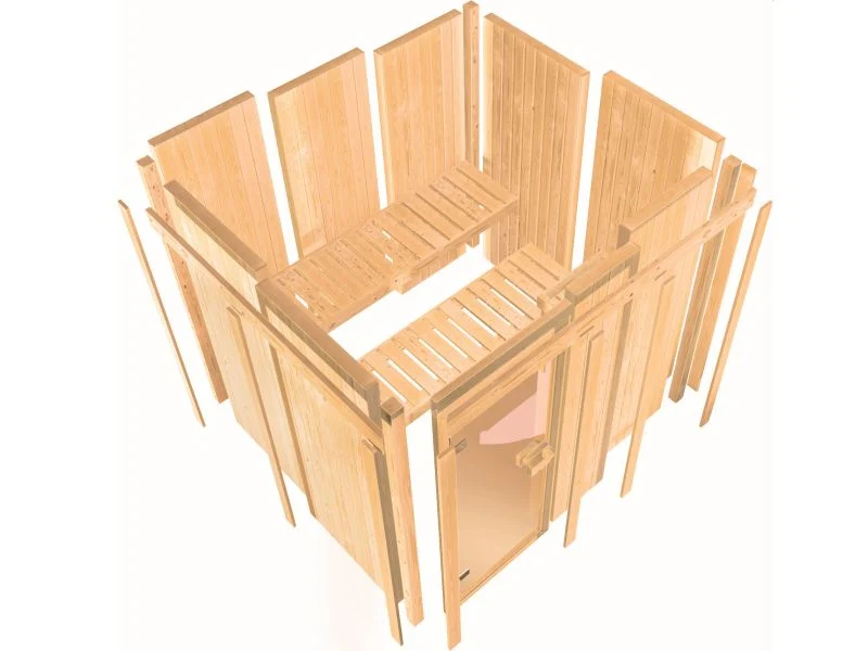 Variado - Karibu Sauna Multifunktionskabine ohne Ofen - Image 7