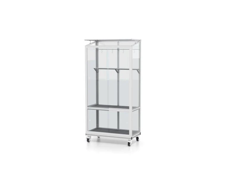 Vitavia Balkongewächshaus Polis 350, ESG, inkl. Rollfundament, Alu - Image 5