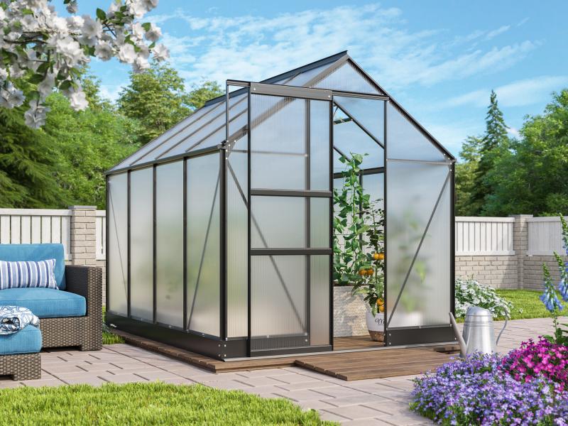 Vitavia Gewächshaus Apollo 5000 HKP 6 mm Schwarz - Image 2