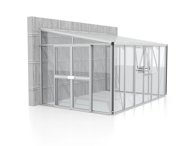 Vitavia Gewächshaus Athena 10200 ESG/HKP, Alu - Image 5