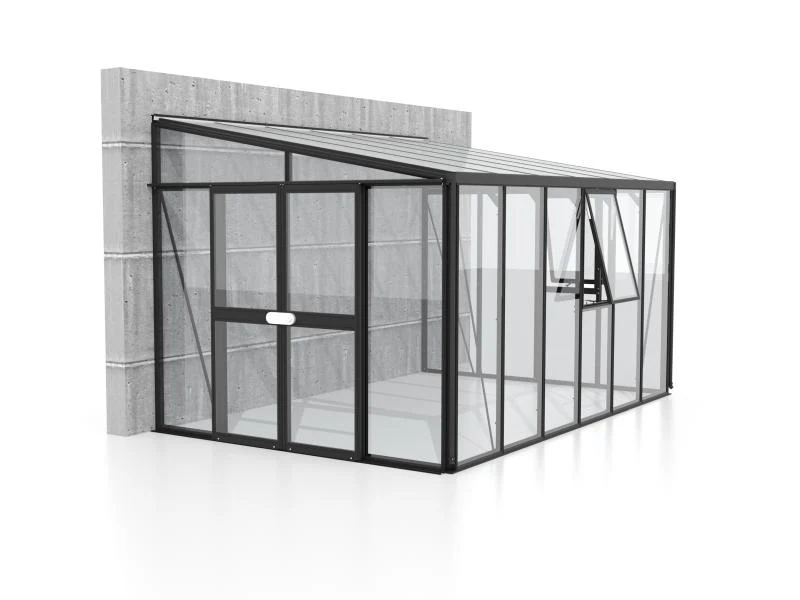 Vitavia Gewächshaus Athena 10200 ESG/HKP, Schwarz - Image 5
