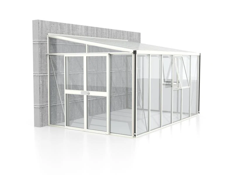 Vitavia Gewächshaus Athena 10200 ESG/HKP, Weiss - Image 5