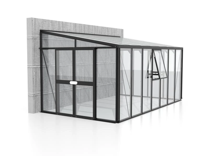 Vitavia Gewächshaus Athena 11900 ESG/HKP, Schwarz - Image 5