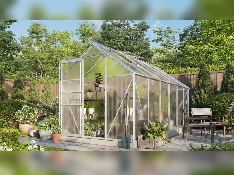 Vitavia Gewächshaus Comet 7500 HKP 4 mm Alu eloxiert - Image 2