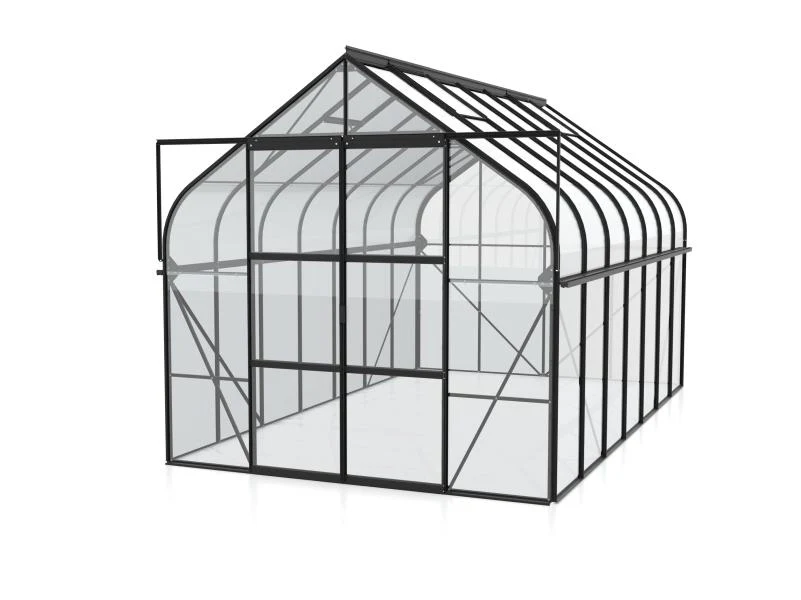 Vitavia Gewächshaus Diana 11500 ESG 3mm, schwarz - Image 4