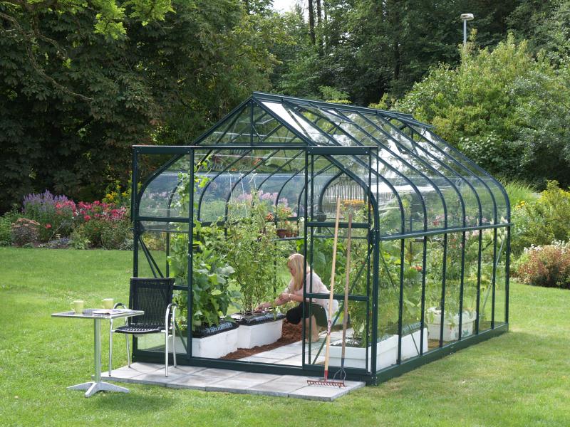 Vitavia Gewächshaus Diana 11500 ESG 3mm, smaragdgrün - Image 2