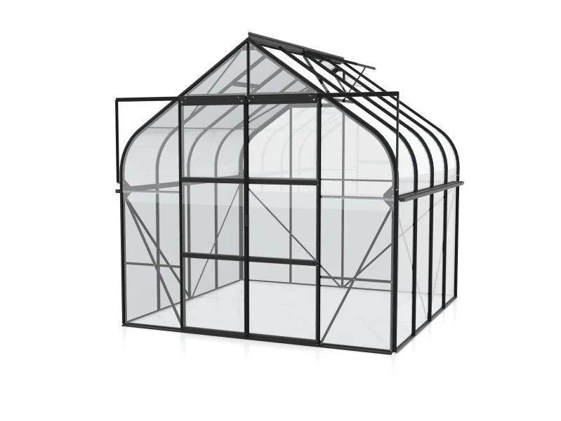 Vitavia Gewächshaus Diana 6700 ESG 3mm in schwarz - Image 2