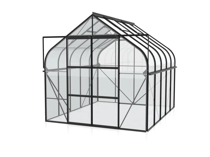 Vitavia Gewächshaus Diana 8300 ESG 3 mm schwarz - Image 3