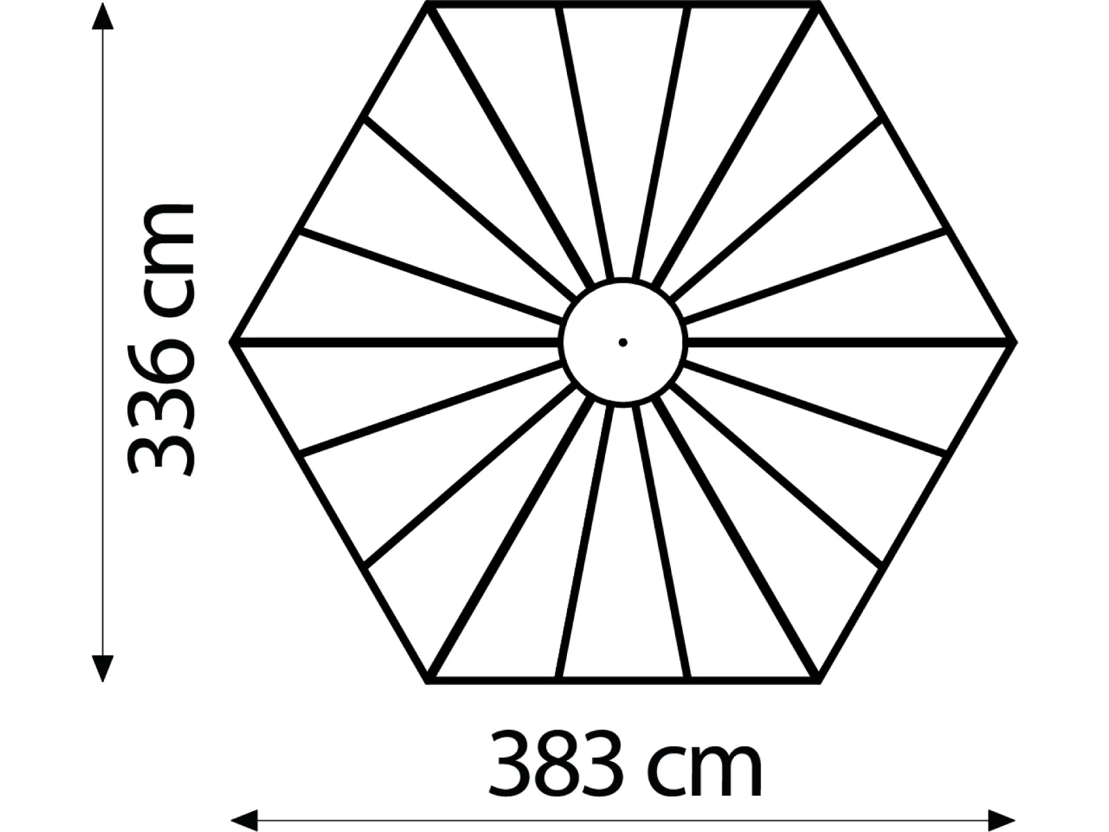 Vitavia Gewächshaus Galaxis 9000 ESG 3 mm u. HKP 6 mm Alu - Image 5