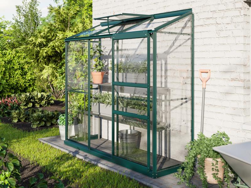 Vitavia Gewächshaus Ida 1300, 3mm ESG, Smaragd - Image 2