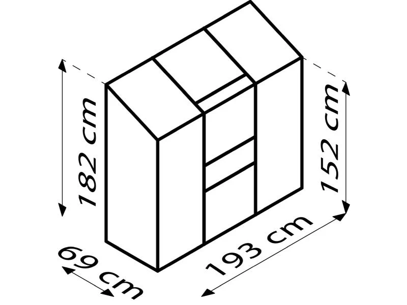 Vitavia Gewächshaus Ida 1300, 3mm ESG, Smaragd - Image 4