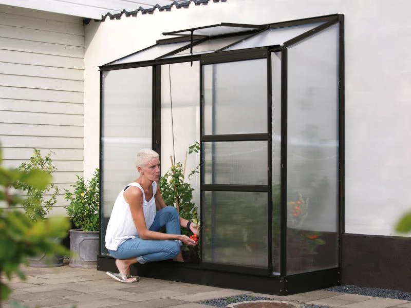 Vitavia Gewächshaus Ida 1300 HKP 4 mm, Schwarz - Image 2