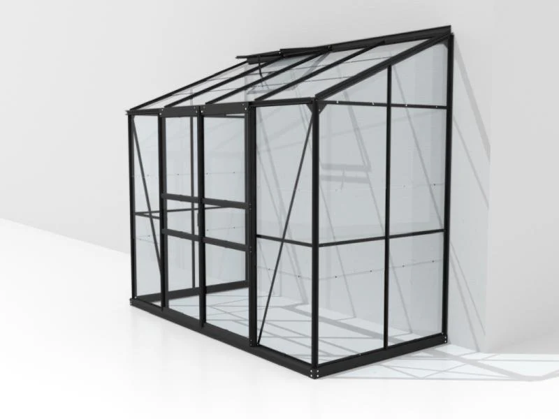 Vitavia Gewächshaus Ida 3300, 3mm ESG, Schwarz - Image 7