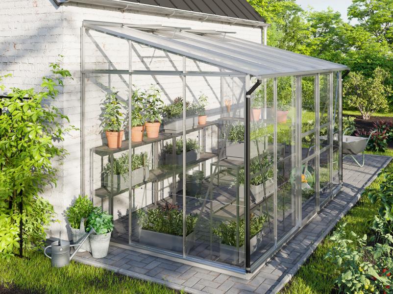 Vitavia Gewächshaus Ida 6500 ESG/HKP, Alu - Image 2