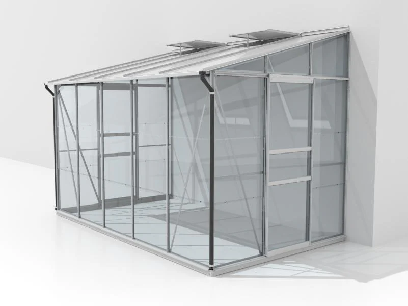 Vitavia Gewächshaus Ida 6500 ESG/HKP, Alu - Image 3