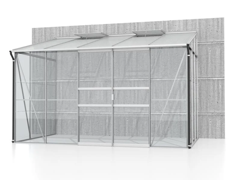 Vitavia Gewächshaus Ida 6500 ESG/HKP, Alu - Image 4