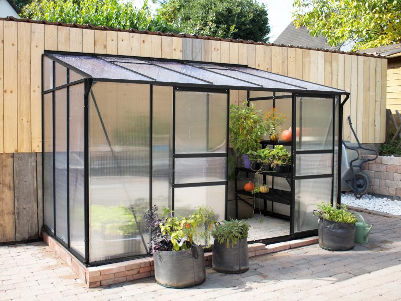 Vitavia Gewächshaus Ida 6500 HKP 4 mm, Schwarz - Image 2