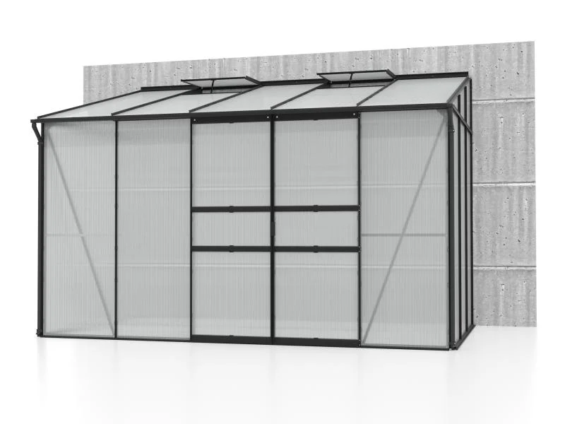 Vitavia Gewächshaus Ida 6500 HKP 6 mm, Schwarz - Image 3