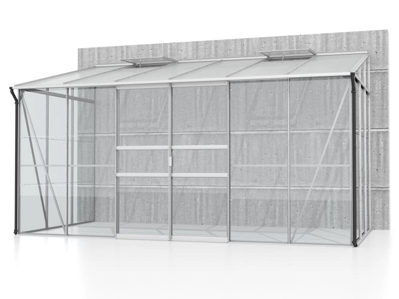 Vitavia Gewächshaus Ida 7800 ESG/HKP, Alu - Image 3