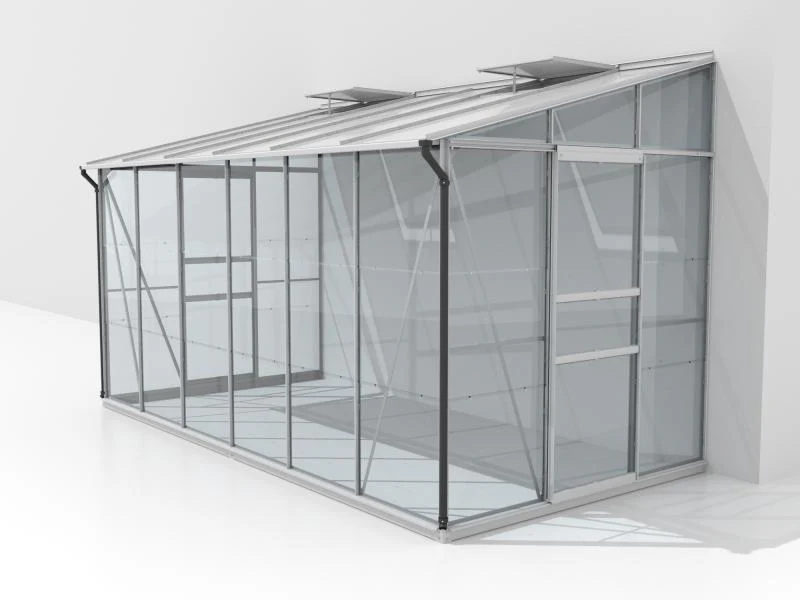 Vitavia Gewächshaus Ida 7800 ESG/HKP, Alu - Image 4