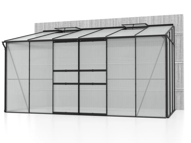 Vitavia Gewächshaus Ida 7800 HKP 6 mm, Schwarz - Image 2