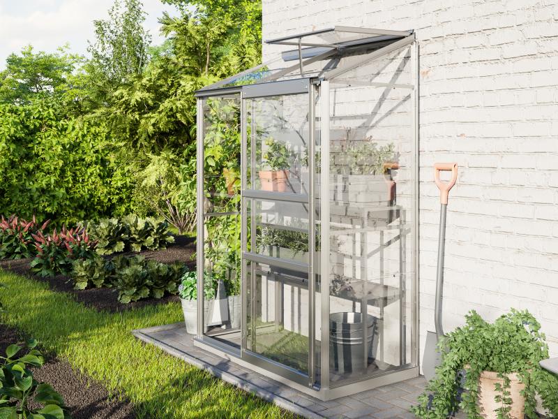 Vitavia Gewächshaus Ida 900, 3mm ESG, Alu - Image 2