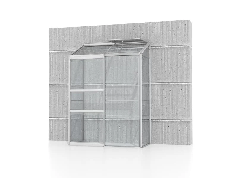Vitavia Gewächshaus Ida 900, 3mm ESG, Alu - Image 5