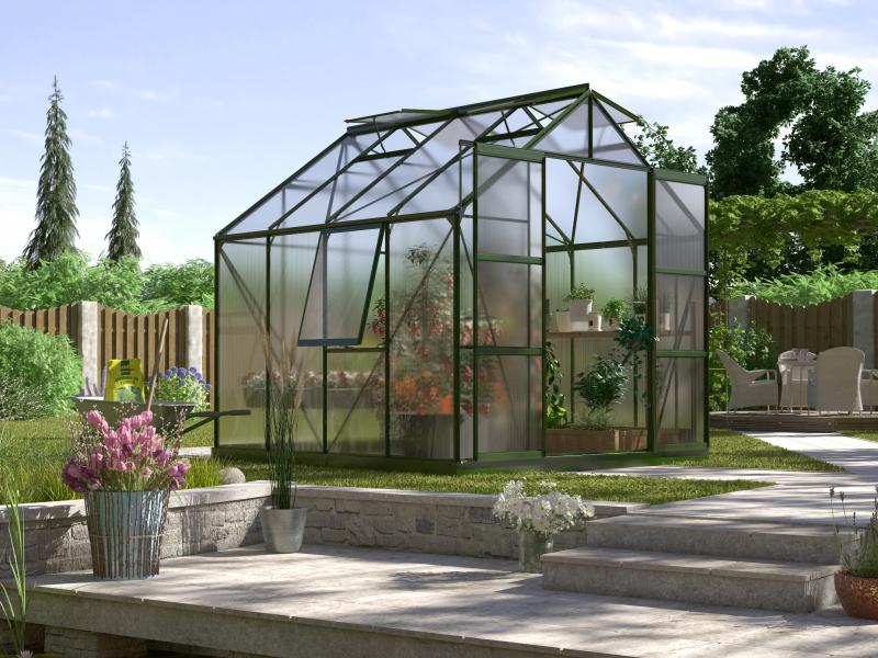 Vitavia Gewächshaus Jupiter 6700 HKP 4 mm Smaragd