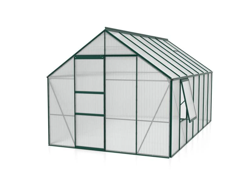Vitavia Gewächshaus Meridian 1, 11500 HKP 4 mm, smaragd - Image 2