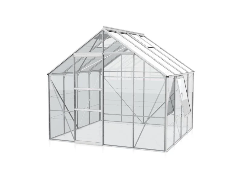 Vitavia Gewächshaus Meridian 1, 6700 ESG 3mm Alu - Image 2
