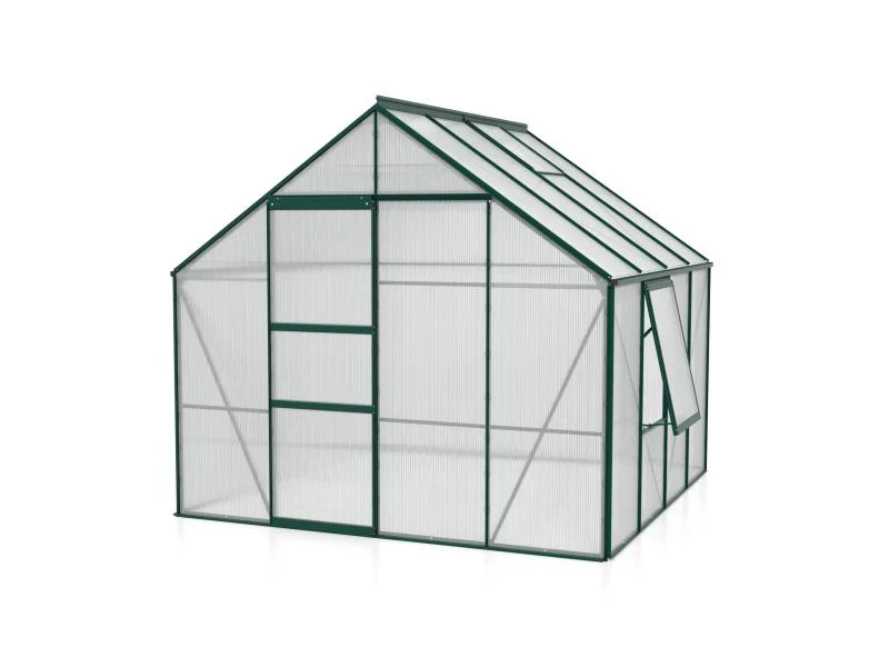 Vitavia Gewächshaus Meridian 1, 6700 HKP 4 mm, smaragd - Image 2