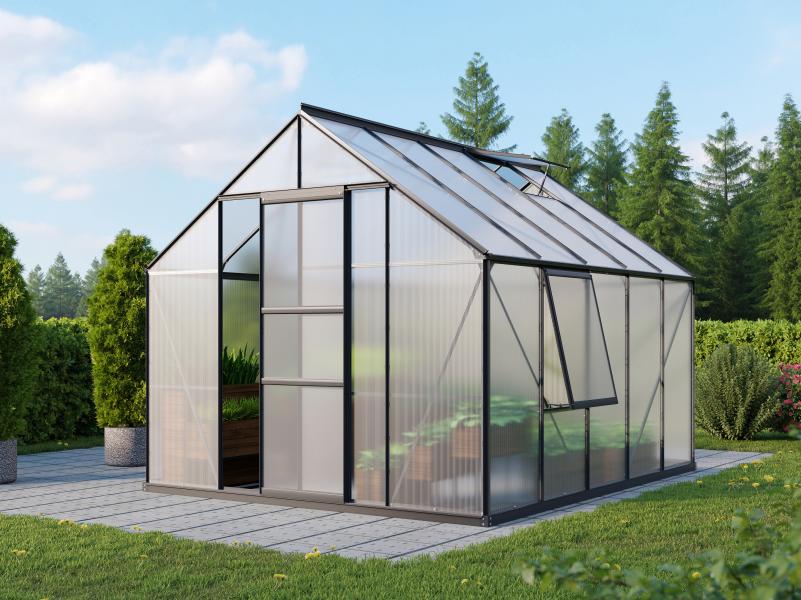 Vitavia Gewächshaus Meridian 1, 8300 HKP 4 mm, schwarz - Image 2