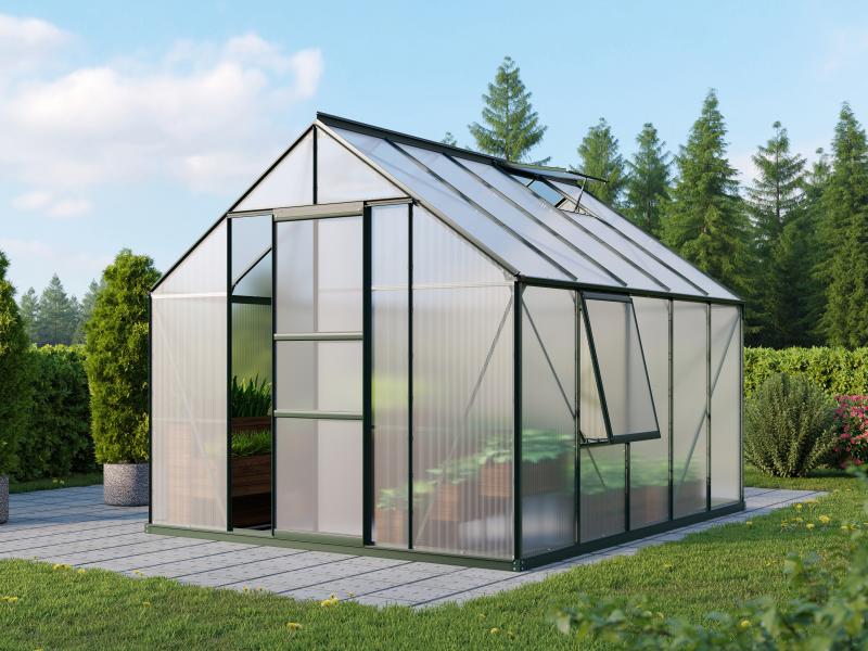 Vitavia Gewächshaus Meridian 1, 8300 HKP 4 mm, smaragd - Image 5